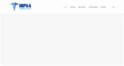 Desktop Screenshot of hipaa-consulting.com